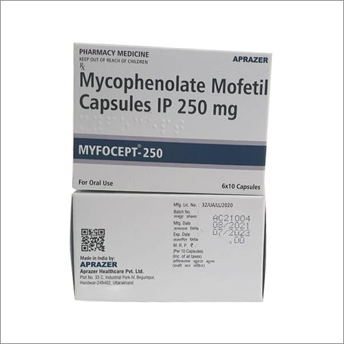 250 Mg Mycophenolate Mofetil Capsules - Drug Type: Specific Drug