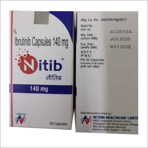 140 Mg Ibrutinib Capsules Specific Drug