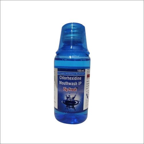 100ml ZigFresh Chlorhexidine Mouthwash IP Supplier, 100ml ZigFresh