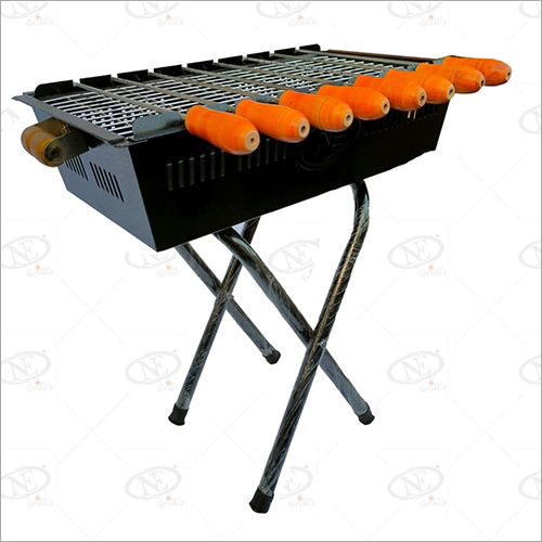 X Stand Small w Charcoal Barbecue Grill