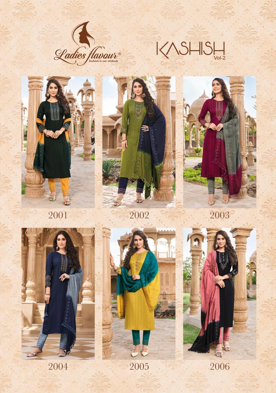Rayon Kurti With Pant Dupatta