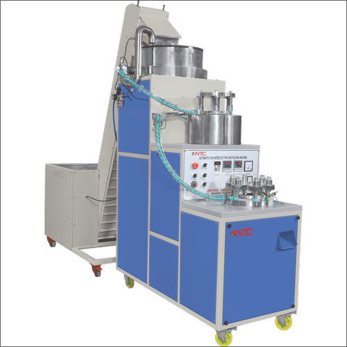 2HP Plastic Cap Slitting And Folding Machine