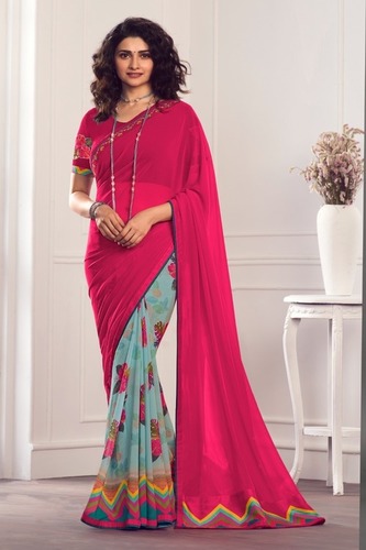 Georgette  Saree