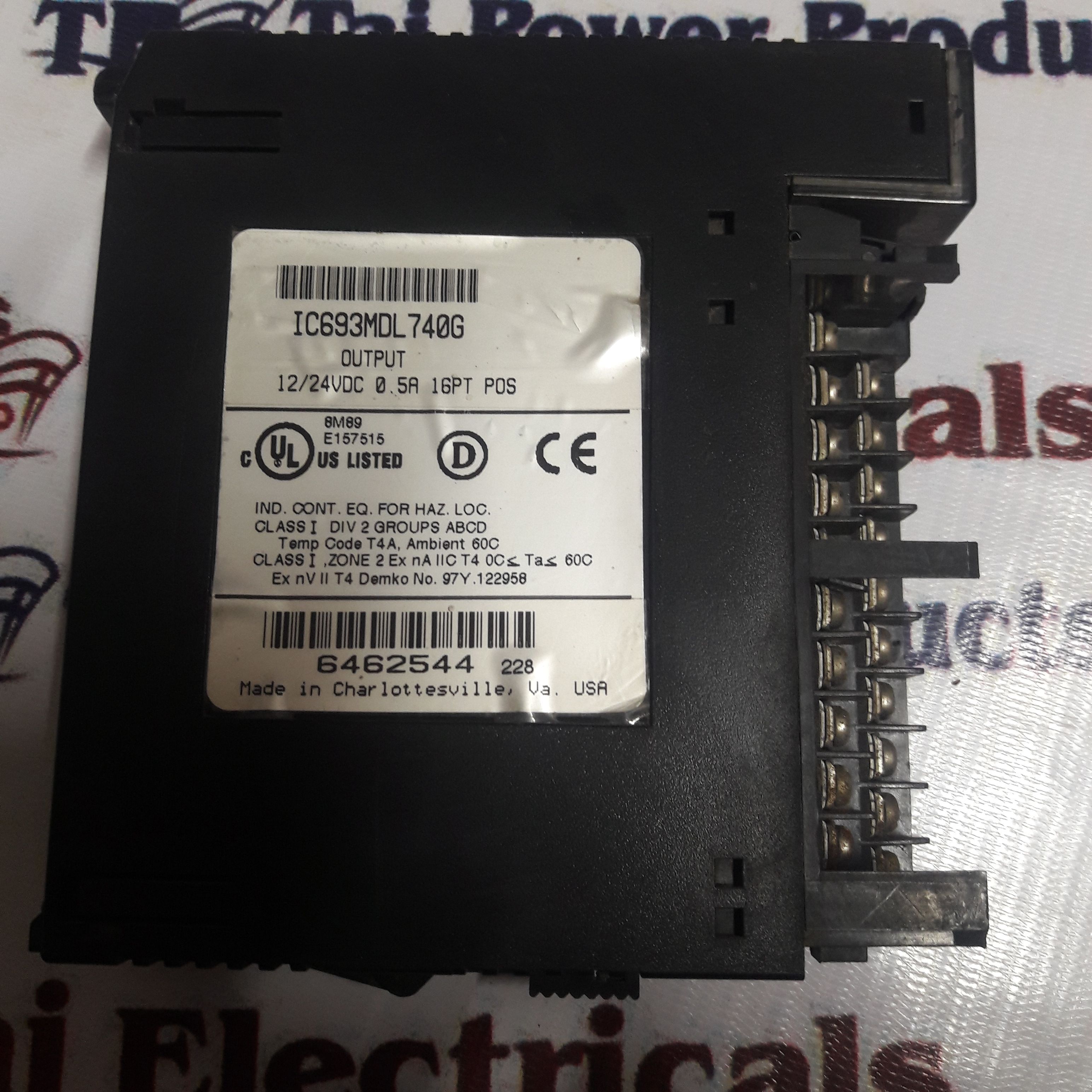 GE FANUC IC693MDL740G