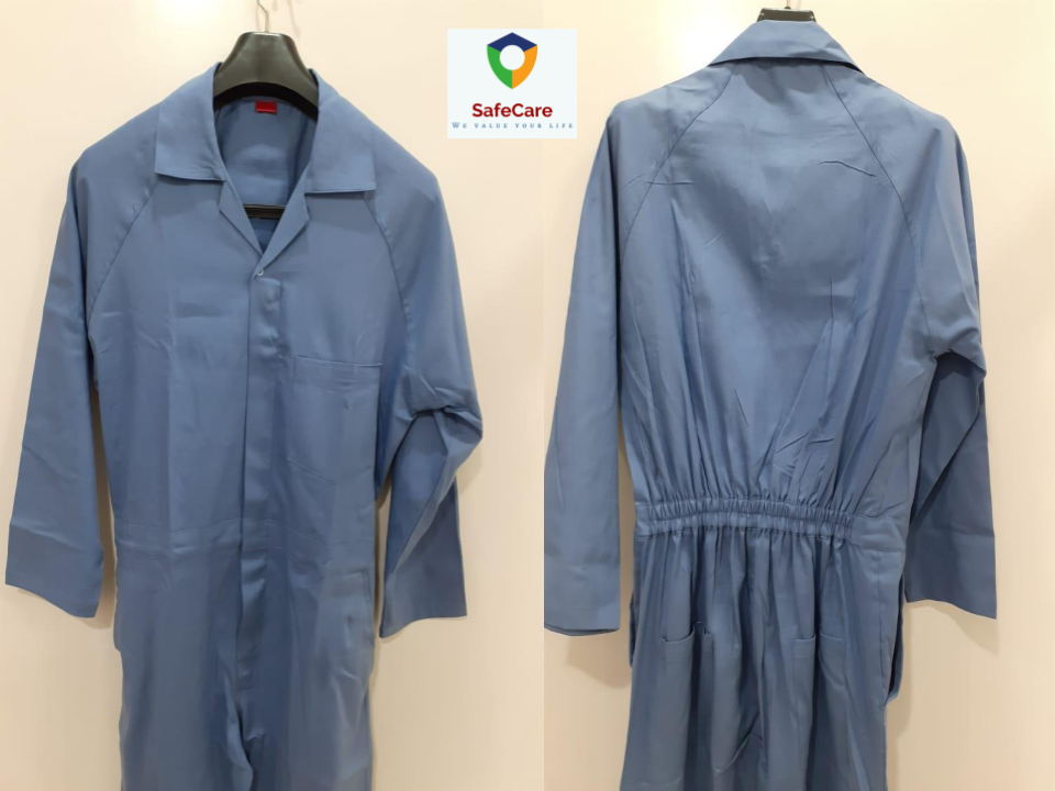 Cotton Blue Mechanic Boiler Suits