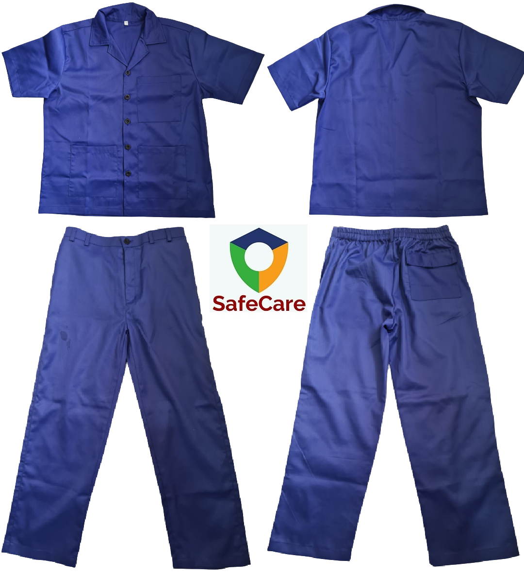 Cotton Blue Mechanic Boiler Suits