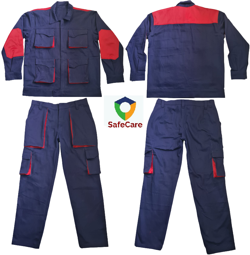 Cotton Blue Mechanic Boiler Suits