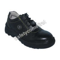 Bata Safety Shoes - Pu Material, Low Ankle Length, Black Color | Chemical Resistant, Anti-skid, Anti-static, Water Resistant, Steel Toe Cap