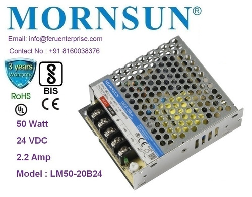 24VDC 2.2A MORNSUN SMPS Power Supply