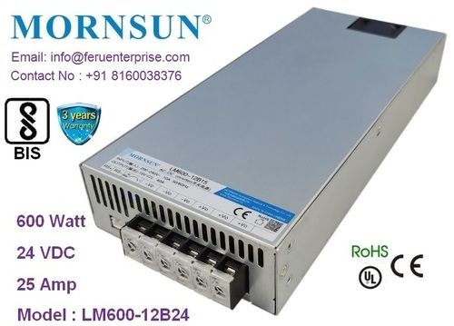 24VDC 25A MORNSUN SMPS Power Supply