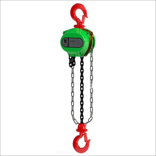 Indef C Chain Pulley Block