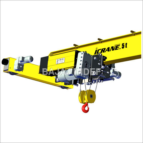 Single Girder Eot Crane - Color: Yellow