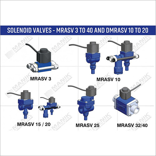Solenoid Valve-MRASV 3 To 40 And DMRASV 10 To 20