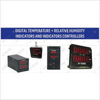 Digital Temperature Plus Relative Humidity Indicators And Indicators Controllers