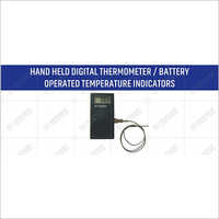 Hand Held Digital Thermometer - Battery Operated Temperature Indicators