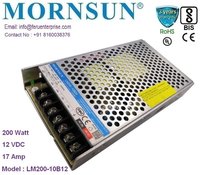 12VDC 17A MORNSUN SMPS Power Supply