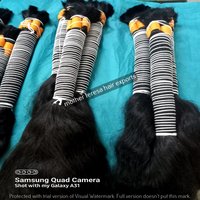 Tangle Free High Quality Indian Bulk Virgin Human Hair Extensions