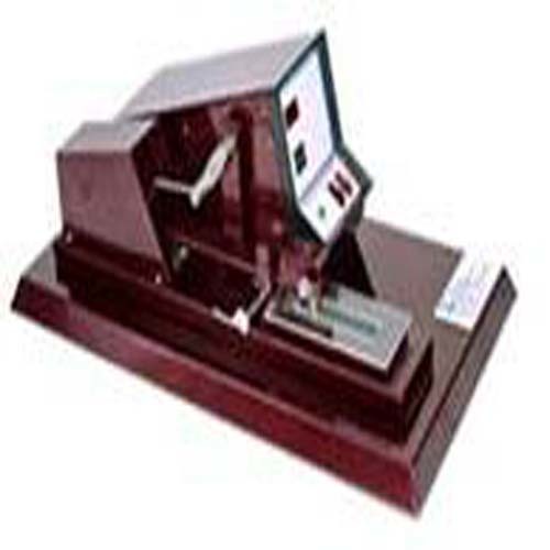 Crock Meter - Application: Used For The Determination Of Colour Fastness Against Rubbing