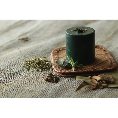 Herb Pillar Candles