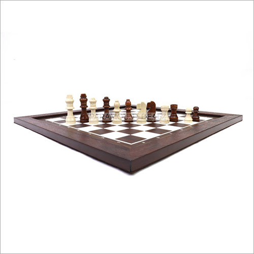 Chess Board Wooden Laminated Chess Game Set