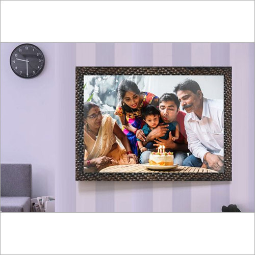 A3 Weaved Brown Photo Frame