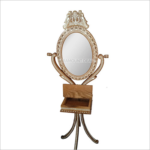 Inlaid Wood Dressing Table
