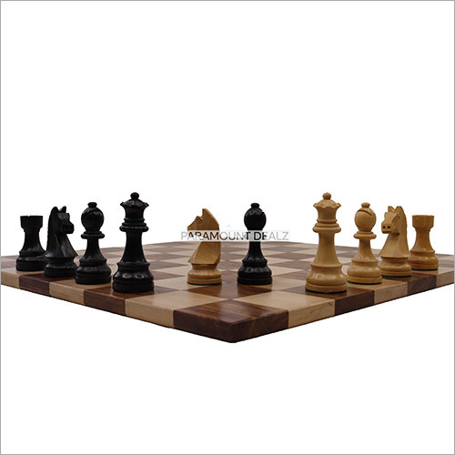 Wooden Double Sided Chess Board Sheesham Wood