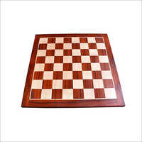 Solid Wooden Chess Board Blood Red Bud Rose Wood