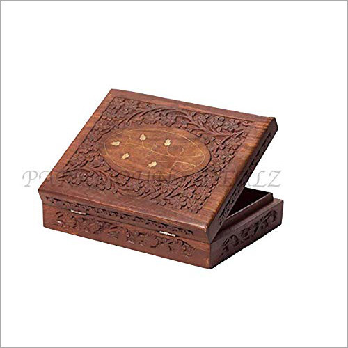 Wooden Handcrafted Chess Box By PARAMOUNT DEALZ