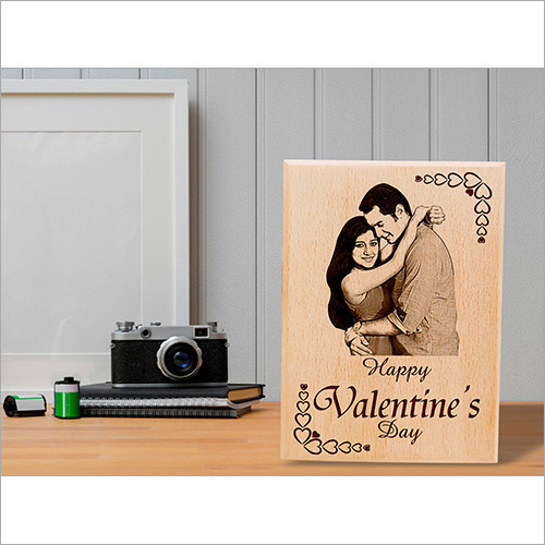 Customized Happy Valentine's Gift Photo Plaque for Couples