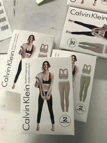 Calvin Klein Bralett and leggings set