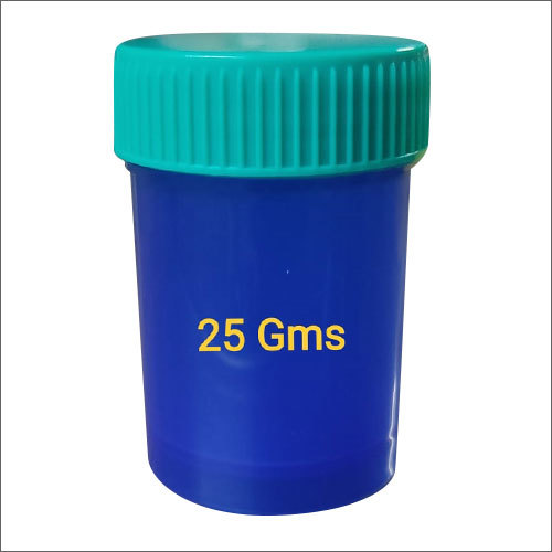 25g Plain Plastic Balm Containers