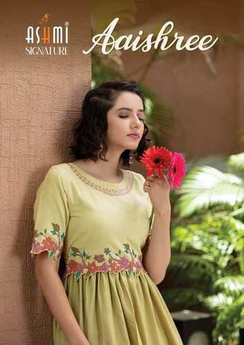 Cotton Flex Kurti With Pant By DEV AND SMIT CO