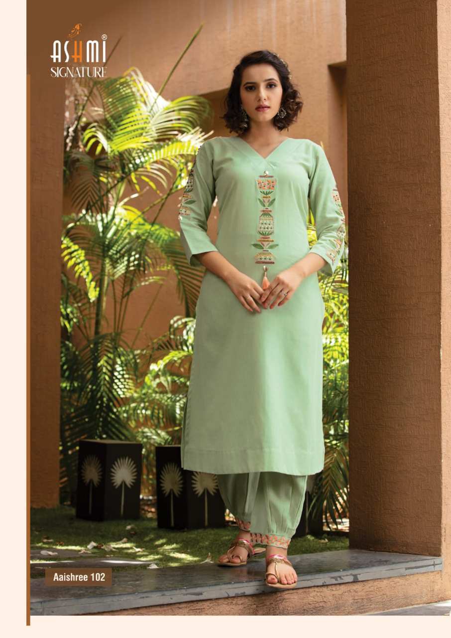 Cotton Flex Kurti With Pant