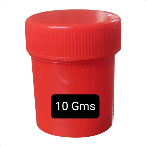 10g Red Plastic Containers