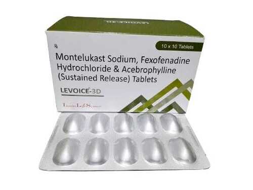 Acebrofylline (SR) Fexofenadine Montelukast Tablet
