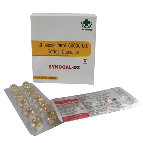 Cholecalciferol 60000 IU Softgel Capsules