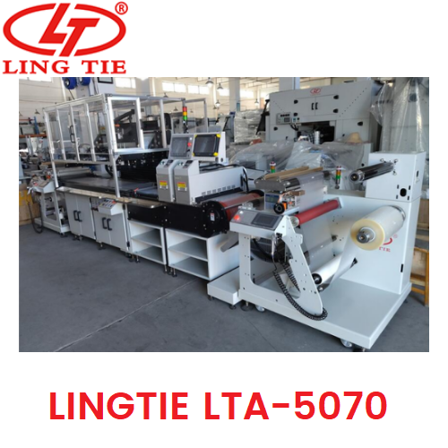 Lingtie LTA - 5070 High Precision CCD Screen Printer With UV Curing