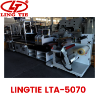 Lingtie LTA - 5070 High Precision CCD Screen Printer With UV Curing