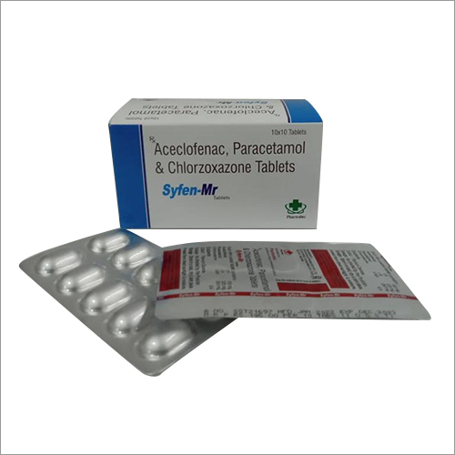 Aceclofenac Paracetamol And Chlorzoxazone Tablets