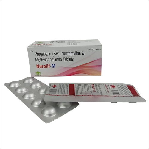 Pregabalin SR Nortriptyline And Methylcobalamin Tablets