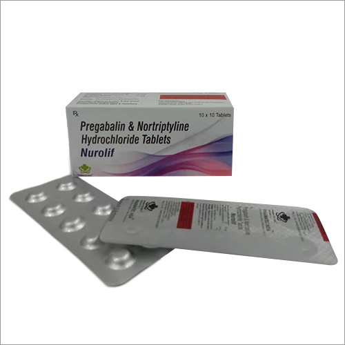 Pregabalin And Nortriptyline Hydrochloride Tablets