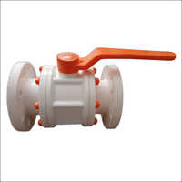 PP flanged end Valve