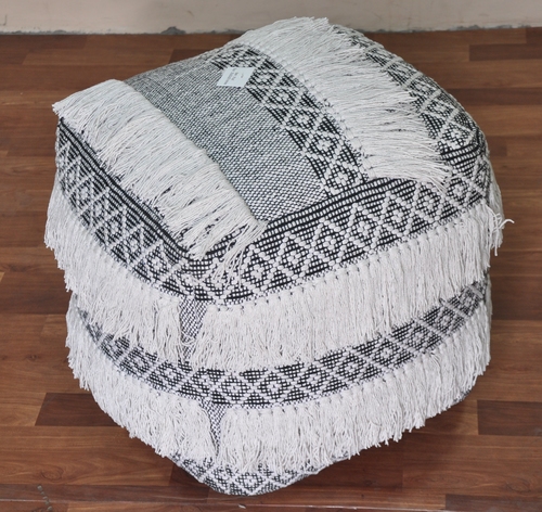 Handwoven Pouf Application: Hotel