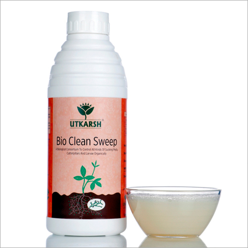 Utkarsh Bio Clean Sweep (A biological consortium to control all kinds of sucking pests Western Flower Thrips caterpillar and larvae organically) Bio Pesticides