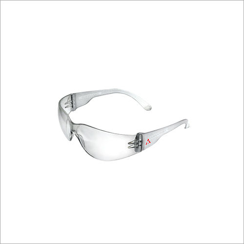 White Karam Clear Safety Goggles