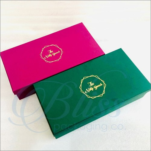 Premium Rigid Dry Fruit Boxes With Gold Foiling Size: As Per Requirement