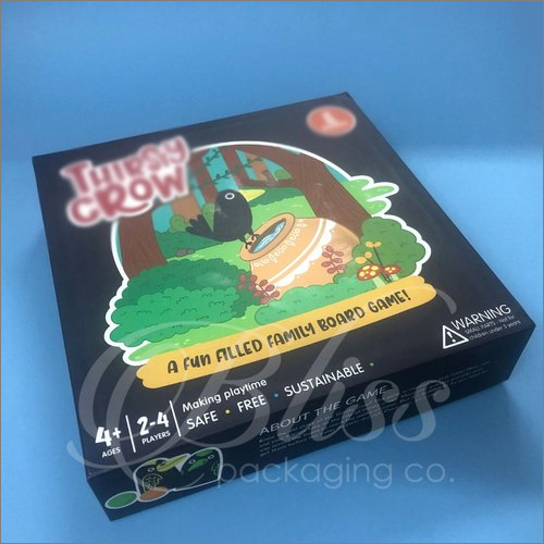 Cardboard Board Game Box By BLISS PACKAGING CO.