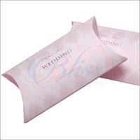 Fancy Printed Pillow Boxes - Paper, Customized Sizes & Shapes | Attractive Designs, Custom Printed, Ideal For Garment Storage