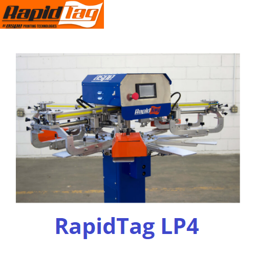 RapidTag LP4 Label Screen Printing Machine